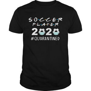 Soccer Player 2020 Face Mask Quarantined Shirt